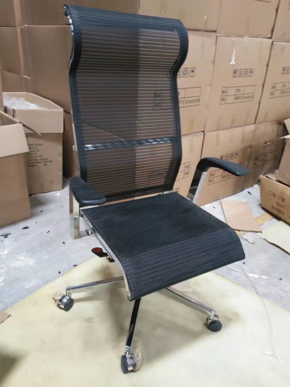 Ergonomic Mesh Humanity Office Chair Mid-Back Swivel Chair Prices Colorful Emes Office Chair Parts Manufacturer 