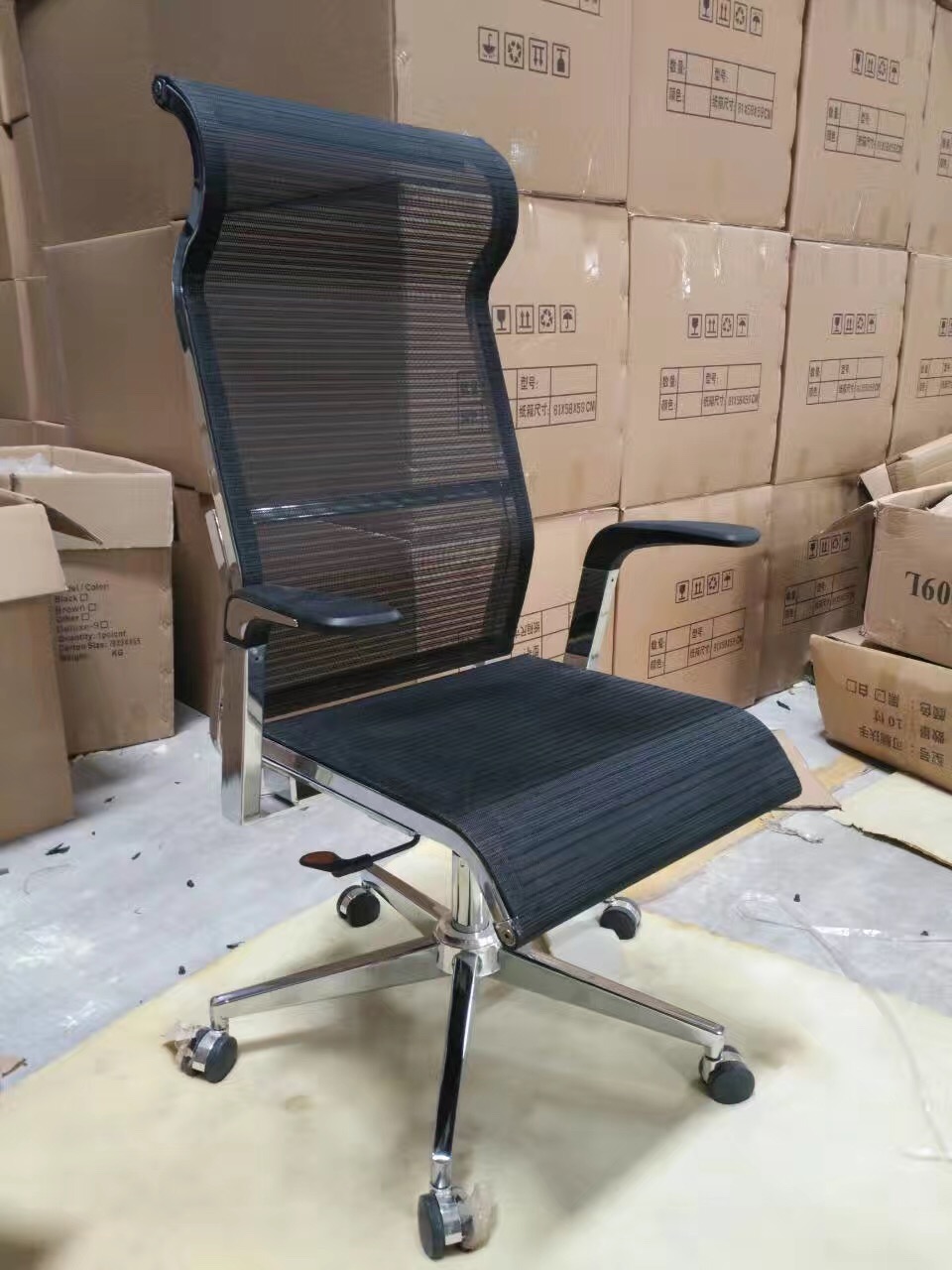 Ergonomic Mesh Humanity Office Chair Mid-Back Swivel Chair Prices Colorful Emes Office Chair Parts Manufacturer 