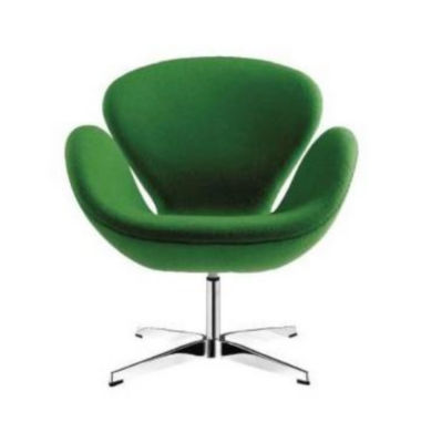 Fashion fiberglass swan chair design/ New design modern leisure chair RF-LSF01