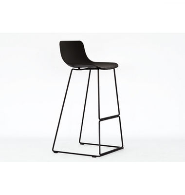 fashion plastic chair with chromed steel tube