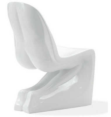 female body chair fiberglass chair beauty chair Panton Chair Ergonomic Chair