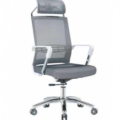 Factory direct full mesh high back ergonomic office chair with lumbar support headrest