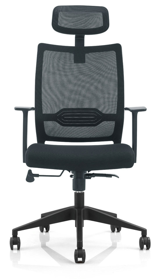 Modern Design Mesh Adjustable Mechanism Office Workers Chair Staff Computer Armchair -3
