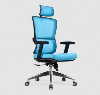 High Quality plastic ergonomic seating adjustable mesh back lumbar support manager executive boss office chair