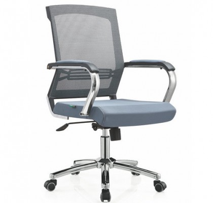 High quality Ergonomic Mesh Computer Office Desk Task Midback Staff Swivel Chair Foshan