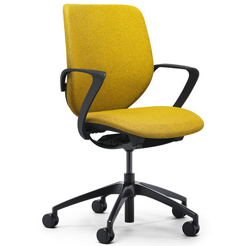 High quality new model fabric back office chairs staff swivel chairs office furniture -1