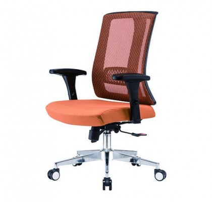 Latest design multifunction swivel staff computer seating ergonomic mesh office chair with armrest and wheels