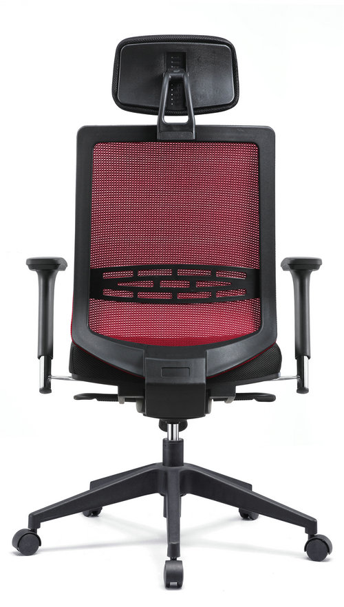 Modern computer chair racing seat high back swivel mesh office chair with headrest -2