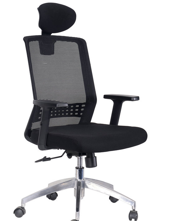 Multi function ergonomic executive manager mesh office chair computer chair with adjustable armrest -1