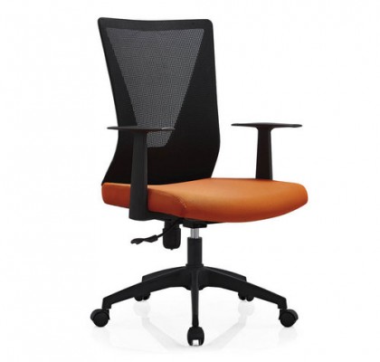 Foshan factory luxury office computer chair mesh staff operator seating with  lumbar support