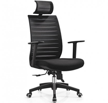 Guangzhou Ergonomic design Office Chair Mesh Executive Seats High Back Mesh Swivel Operator Chair