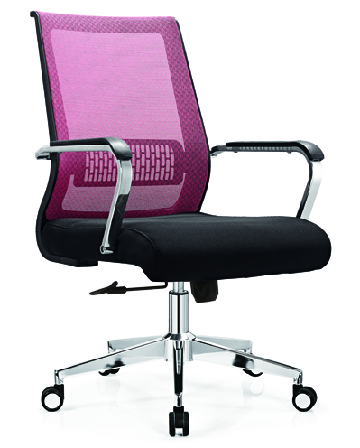 Staff swivel mesh computer office chair with wheels -2