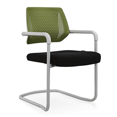 Eurotech Apollo Mesh Guest Chair With Sled Base Girsberger Yanos Cantilever Meeting Chair -2