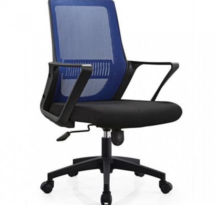 BISOTO Task Staff Swivel Computer Seats Medium Back Office Chair with castors