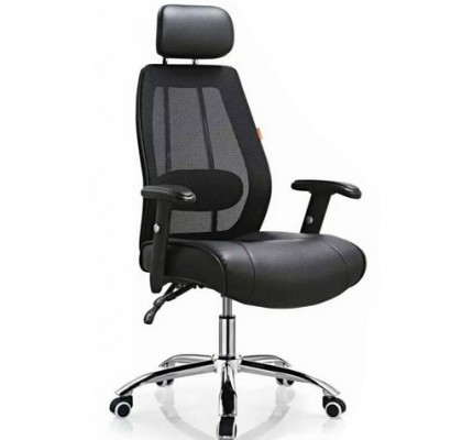 High-quality black high back mesh fabric office chair work chair