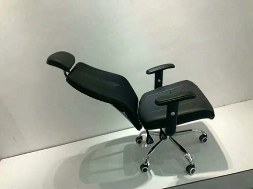 High-quality black high back mesh fabric office chair work chair -4