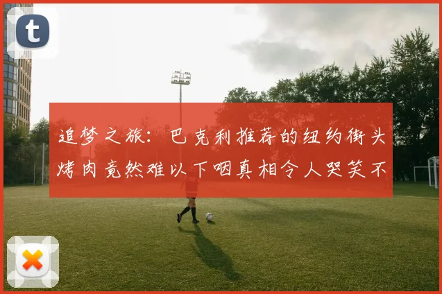 追梦之旅：巴克利推荐的纽约街头烤肉竟然难以下咽真相令人哭笑不得